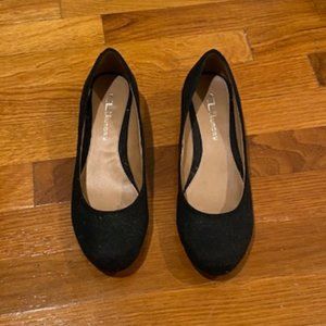 CL by Laundry, Marcie Wedge Pump Black, Size 7